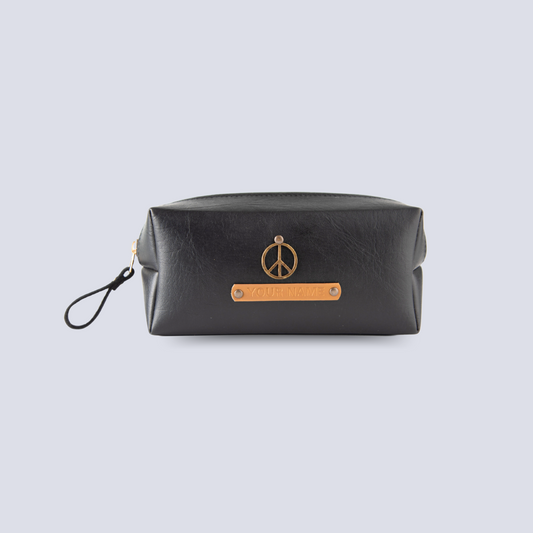 PERSONALISED MINI TRAVEL POUCH - BLACK