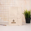 Beige journal with minimalist design