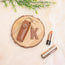 Tan Lipstick Keychain