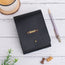 Black notepad with sleek cover