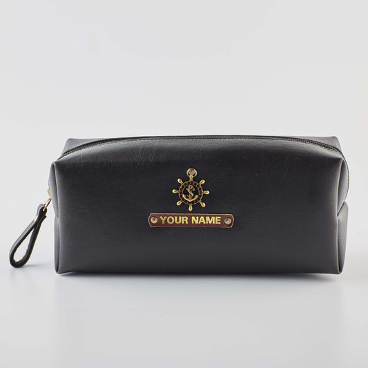 PERSONALISED TRAVEL POUCH - BLACK