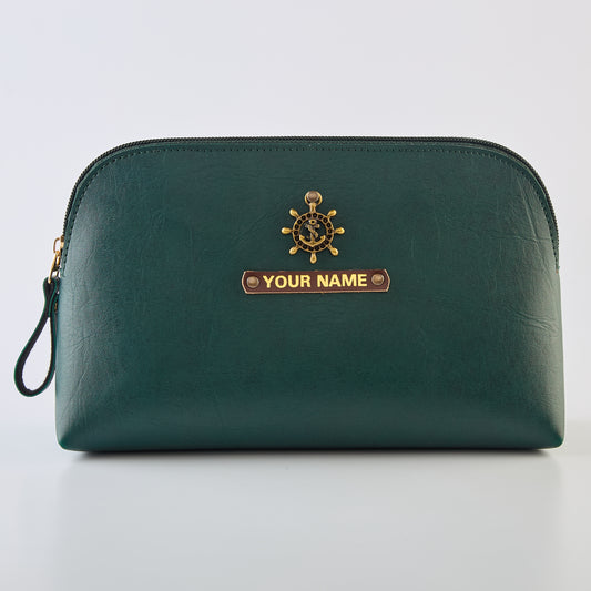 PERSONALISED MULTIPURPOSE POUCH - GREEN