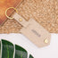 Beige Flip Photo Keychain