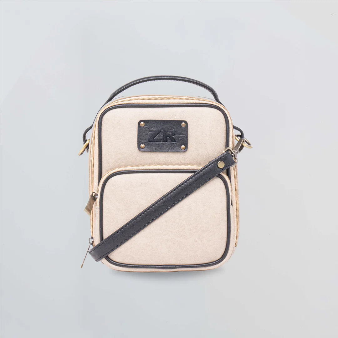Buy Personalised Travel Crossbody Bag Beige