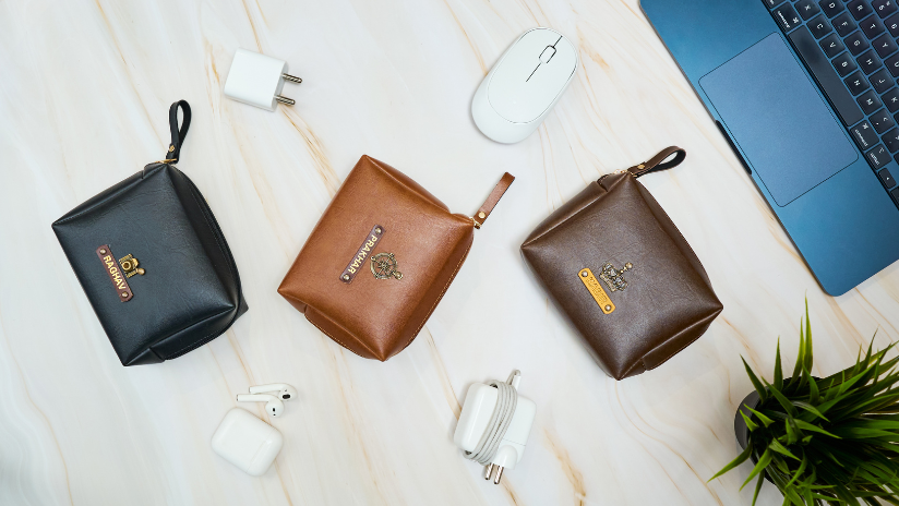 Personalised Zippered Charger Case