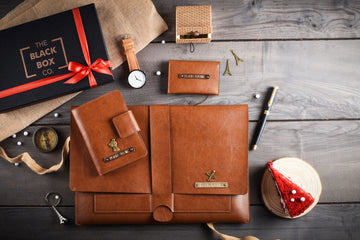 Personalised vegan leather gifts