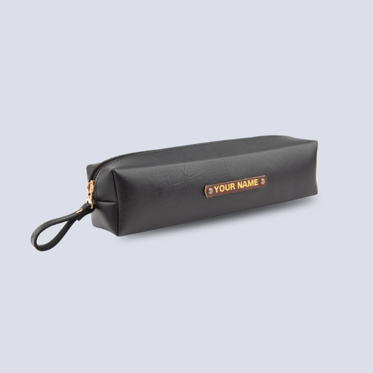 PERSONALISED STATIONERY POUCH - BLACK