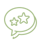 Customer reviews and ratings icon