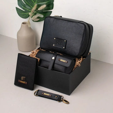All black gift box