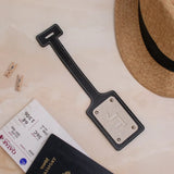 PERSONALISED BAG TAG - BLACK