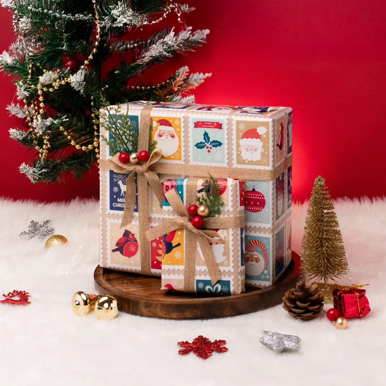 Pack in Special Christmas Gift Wrapping