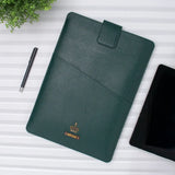PERSONALISED LAPTOP/ DOCUMENT SLEEVE (13 Inch) - GREEN