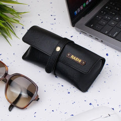 PERSONALISED EYEWEAR CASE - BLACK