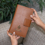 PERSONALISED FAMILY PASSPORT COVER - MAROON