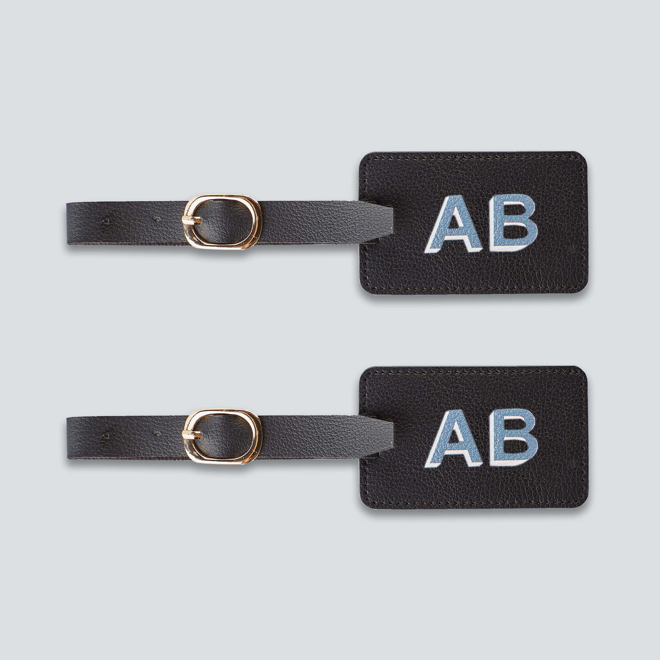 PERSONALISED LUGGAGE TAGS (SET OF 2) - PRINTED