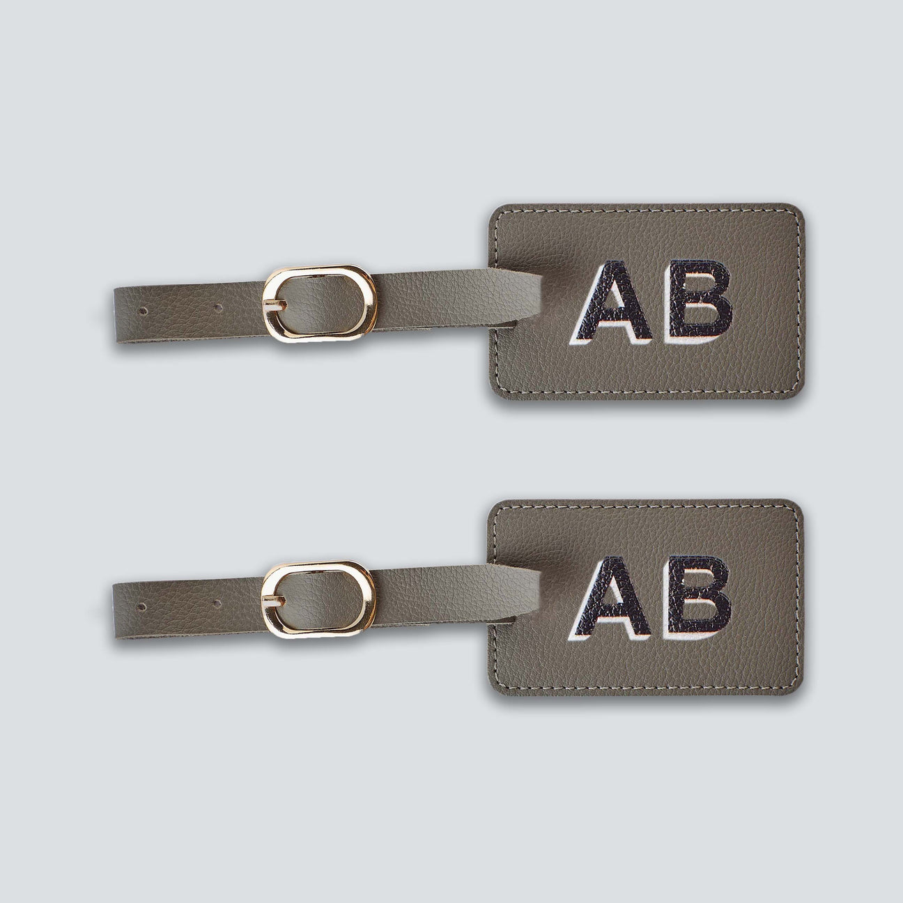 PERSONALISED LUGGAGE TAGS (SET OF 2) - PRINTED