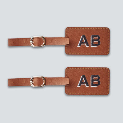 PERSONALISED LUGGAGE TAGS (SET OF 2) - PRINTED