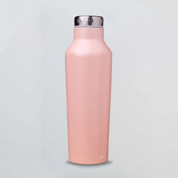 PERSONALISED METAL BOTTLE - PEACH
