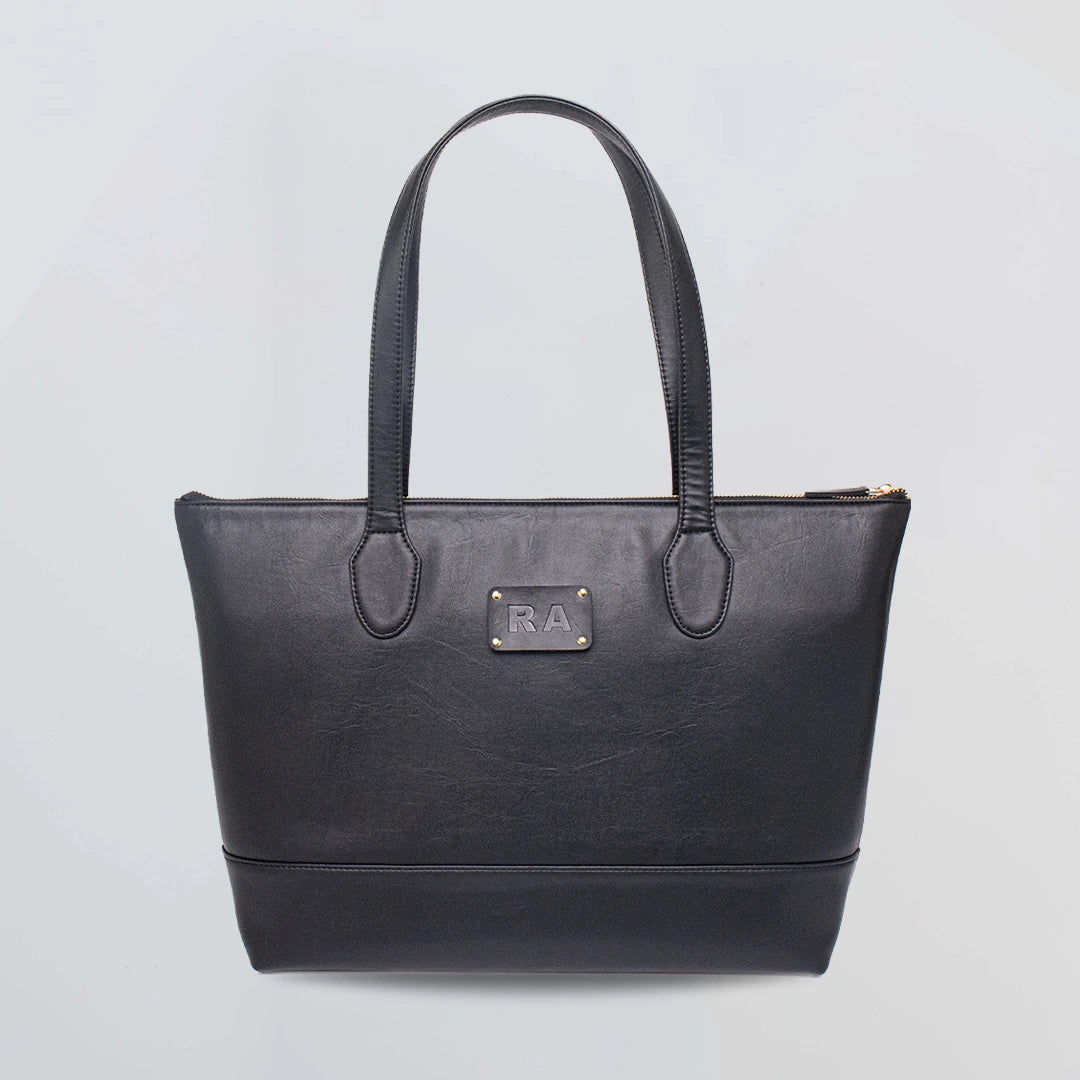 Laptop tote bag – black