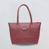 PERSONALISED LAPTOP TOTE BAG - MAROON