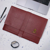 Laptop organizer maroon color