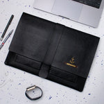 Black laptop organiser