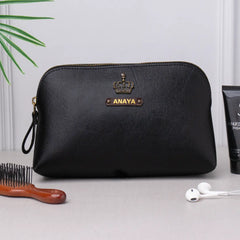 Black multipurpose pouch 