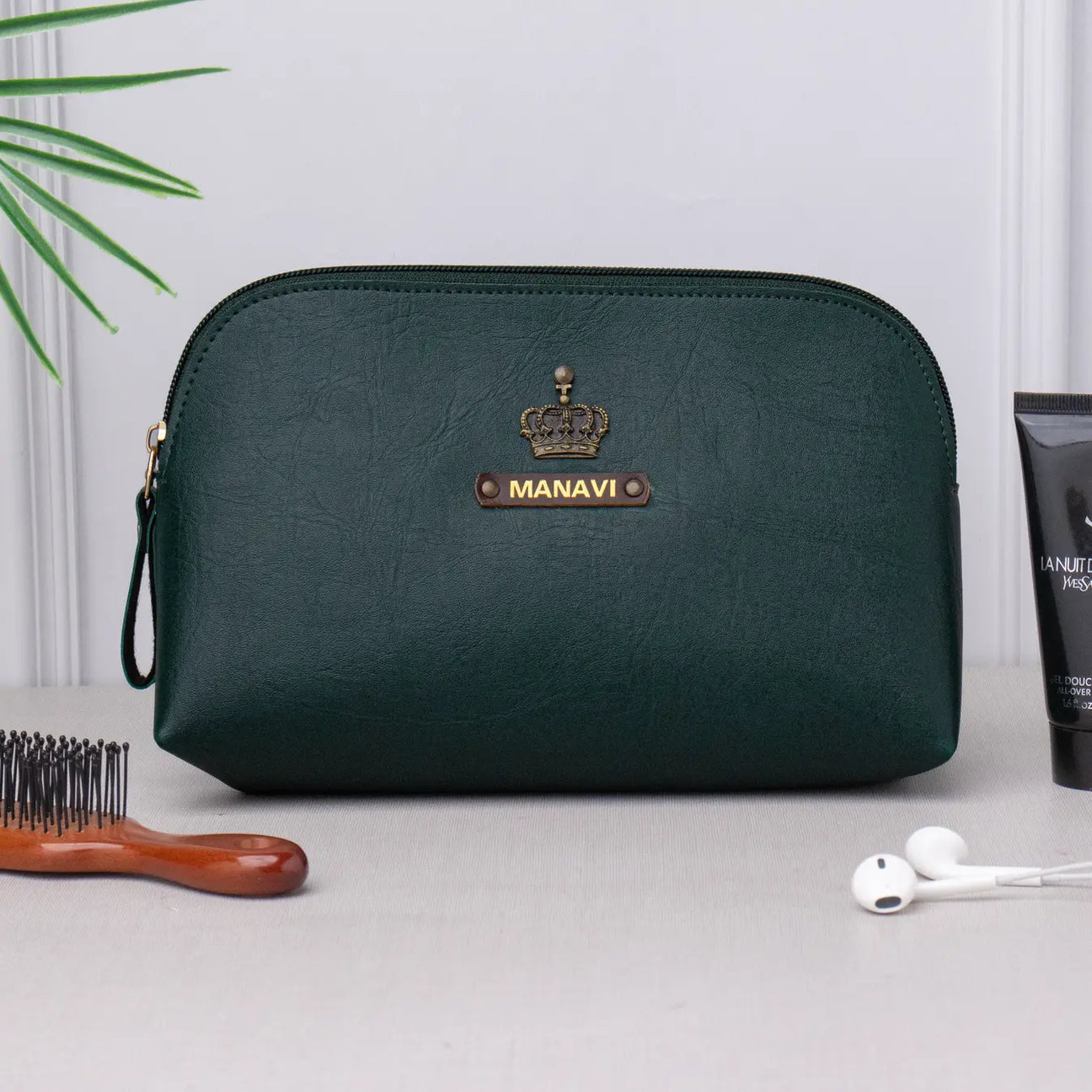 Green multipurpose pouch