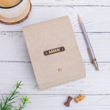 Beige notepad with professional look