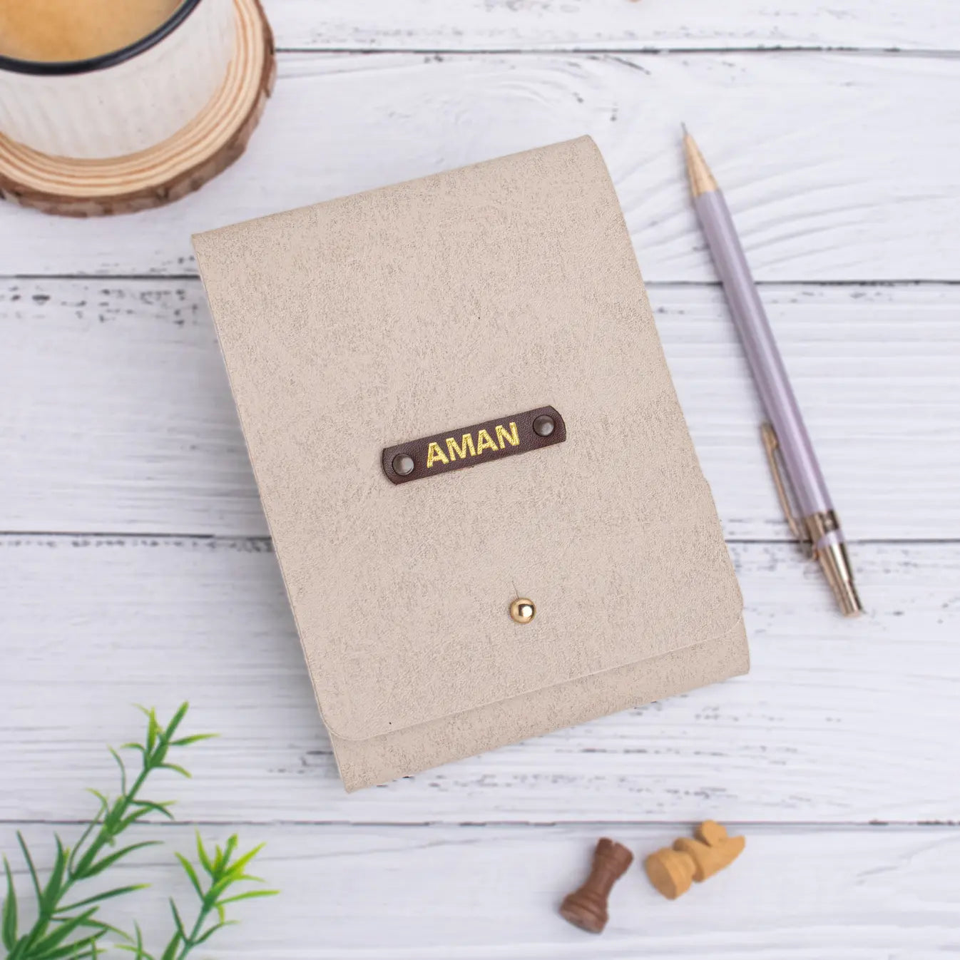 Beige Notepad Color Buy Personalised Notepad - Beige | The Black Box Co – The Black Box Co.