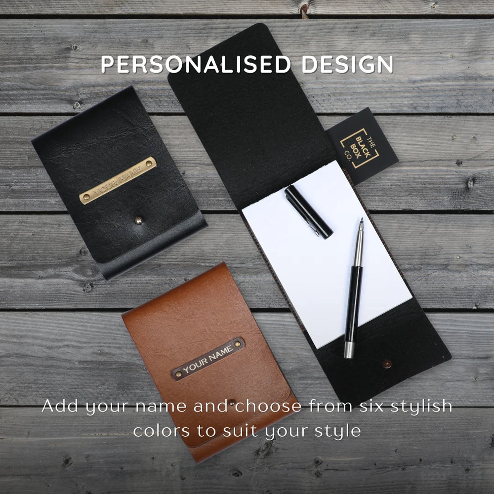 Beige Notepad Color Buy Personalised Notepad - Beige | The Black Box Co – The Black Box Co.
