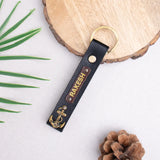 PERSONALISED KEYCHAIN - BLACK
