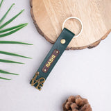 PERSONALISED KEYCHAIN - GREEN