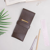 PERSONALISED PENCIL CASE - BROWN