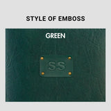 PERSONALISED  LAPTOP TOTE BAG - GREEN