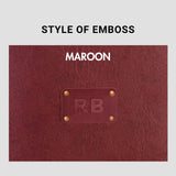 PERSONALISED LAPTOP TOTE BAG - MAROON