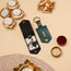 Green photo keychain