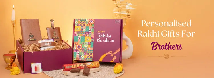 Personalised Rakhi gifts for brothers