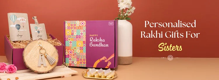 Rakhi gifts for sister banner