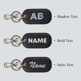PERSONALISED RECTANGLE KEYCHAIN - PRINTED