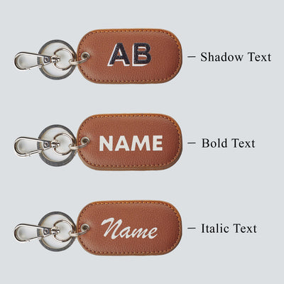 PERSONALISED RECTANGLE KEYCHAIN - PRINTED