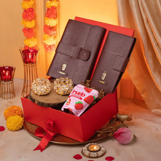 SHADES OF RED DIWALI HAMPER