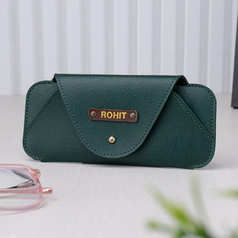 PERSONALISED SUNGLASS CASE - GREEN