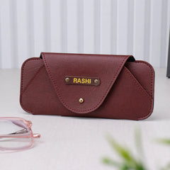 PERSONALISED SUNGLASS CASE - MAROON