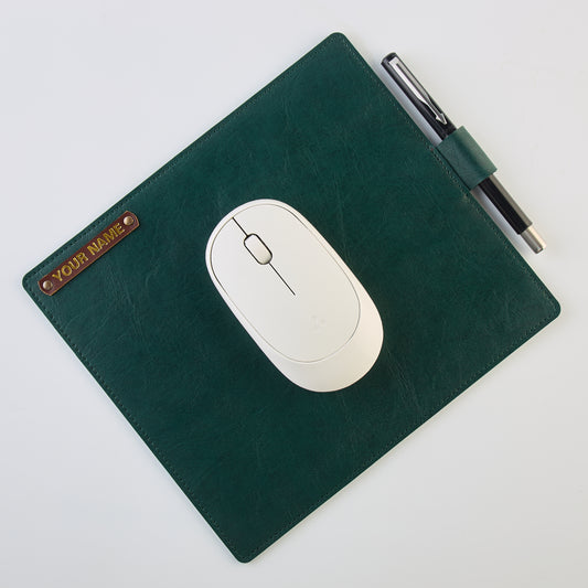 PERSONALISED MOUSE PAD - GREEN