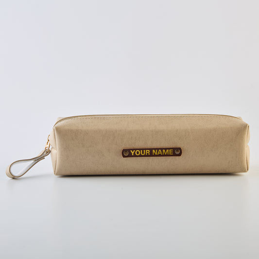PERSONALISED STATIONERY POUCH - BIEGE
