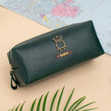 Green travel pouch 