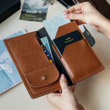 PERSONALISED TRAVEL WALLET - GREEN
