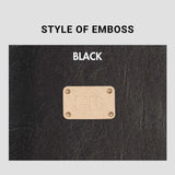 PERSONALISED BAG TAG - BLACK