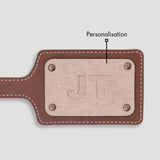 PERSONALISED BAG TAG - TAN